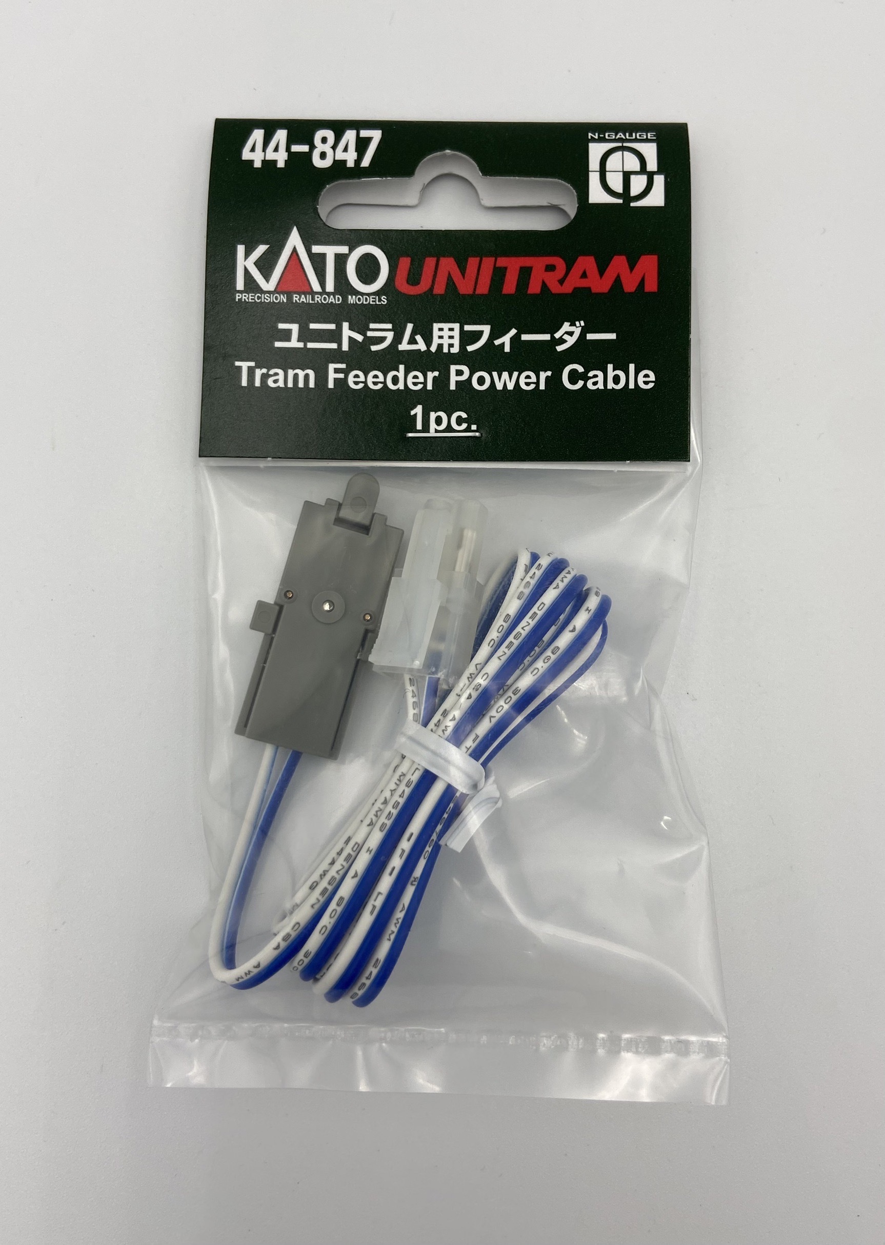 Kato 44-847 N規 路面電車軌道的入電線
