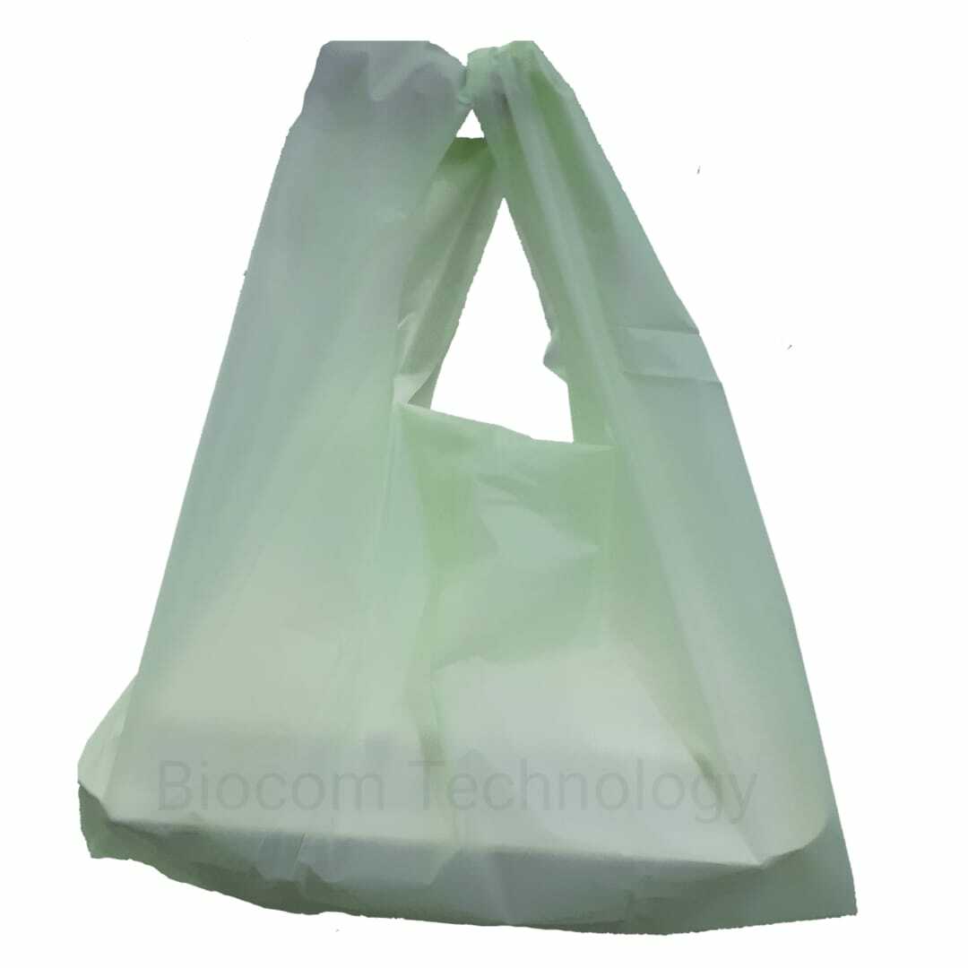 Biodegradable and Compostable 12x12 inch Singlet Bag