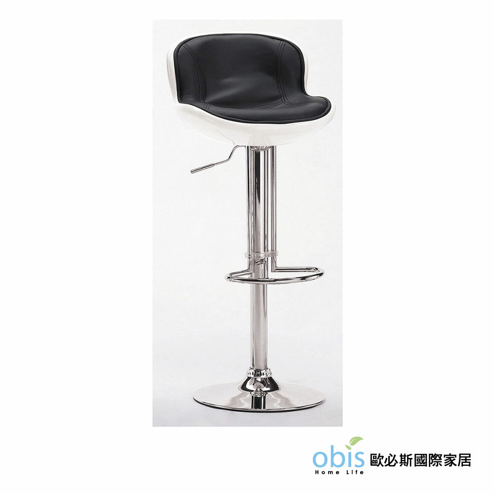 瓦特吧椅(白黑) 瓦特吧椅(白黑)