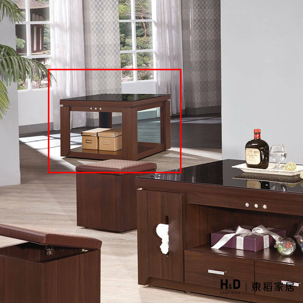 魯邦胡桃小茶几