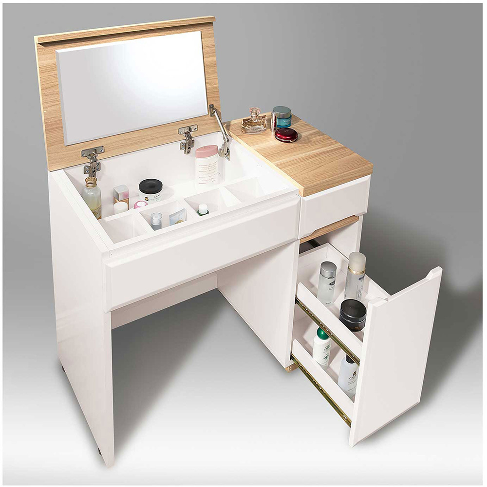 露西2.65尺掀式鏡台組(含椅)