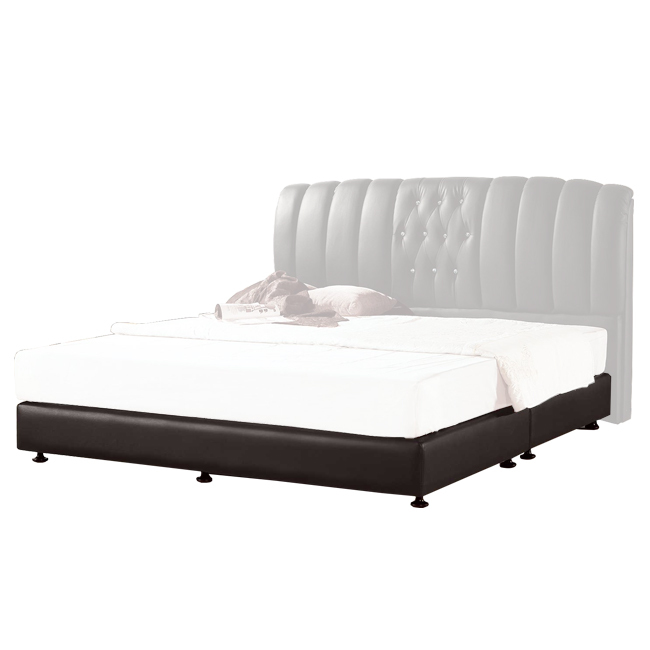 黑色PVC皮6尺床底(15JS1/468-5)【H&D DESIGN 】