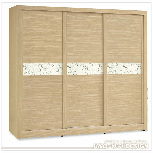 柏森白橡色7尺衣櫃 (15SP/033-8)【H＆D DESIGN】