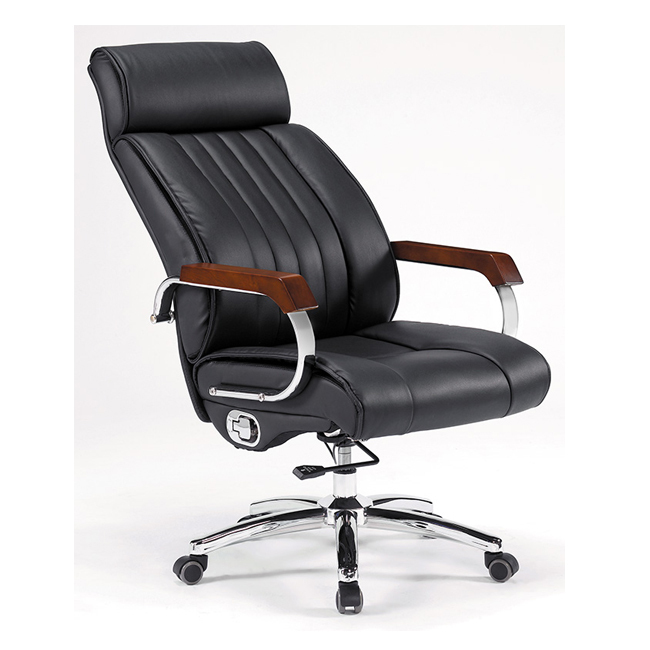 巴其黑皮辦公椅/電腦椅 (16SP_267-1)
