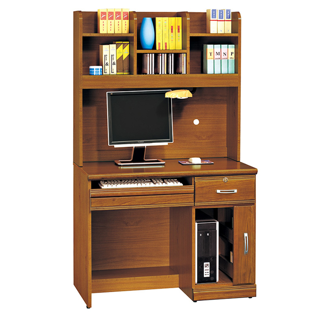 艾莉雅樟木實木3.2尺電腦桌/書桌 (16SP_259-1)