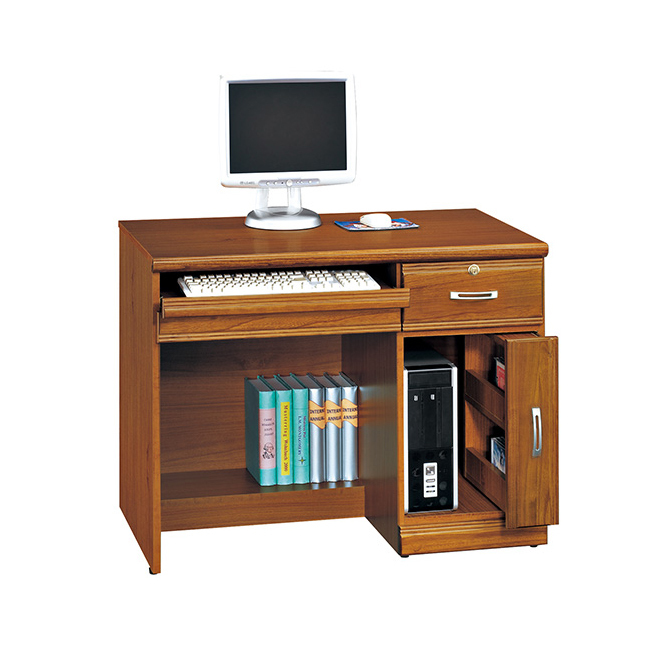 艾莉雅樟木實木3.2尺電腦桌/書桌下座 (16SP_259-2)