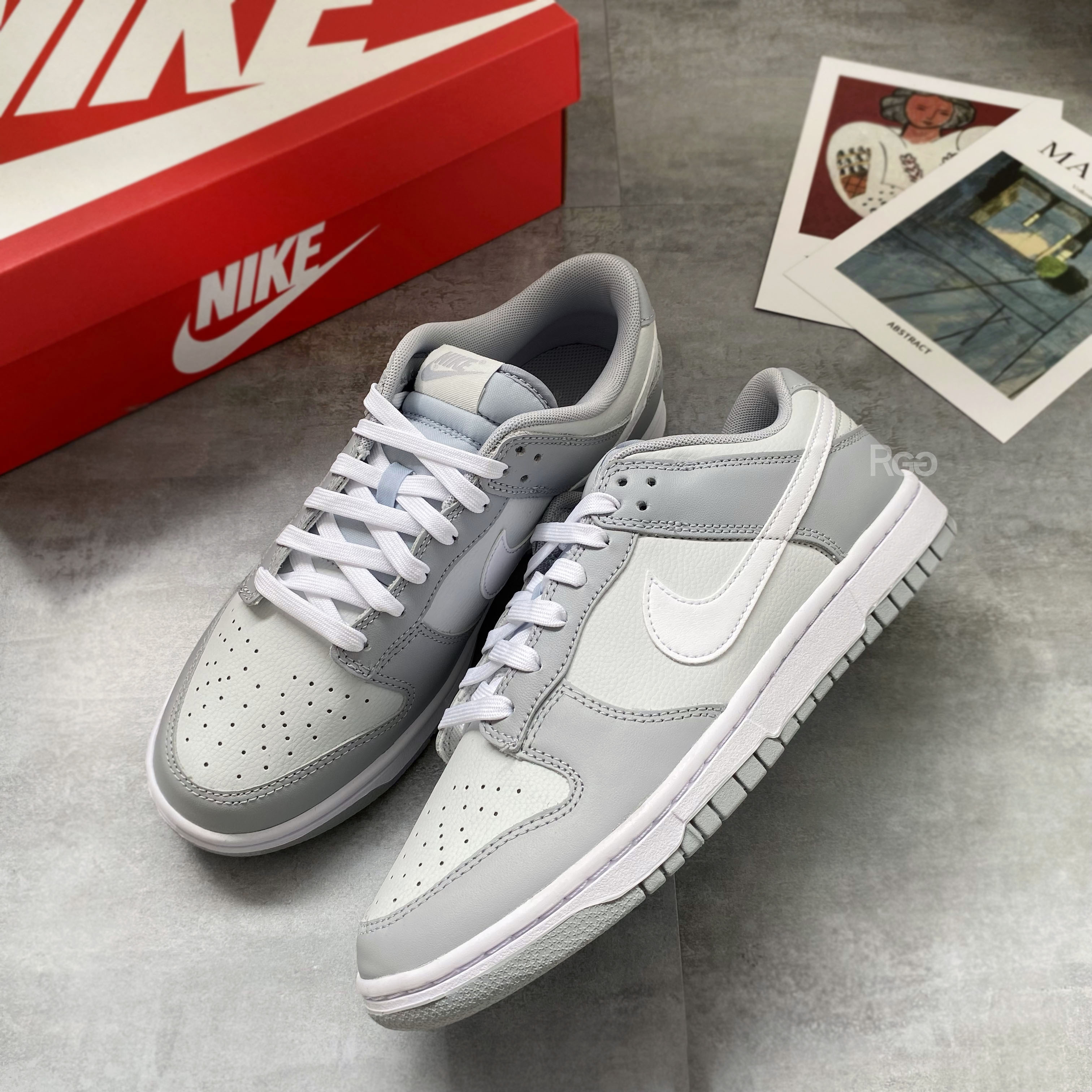 Nike Dunk Low Grey White 小Dior配色 經典款 (DJ6188-001) (DH9765-001)
