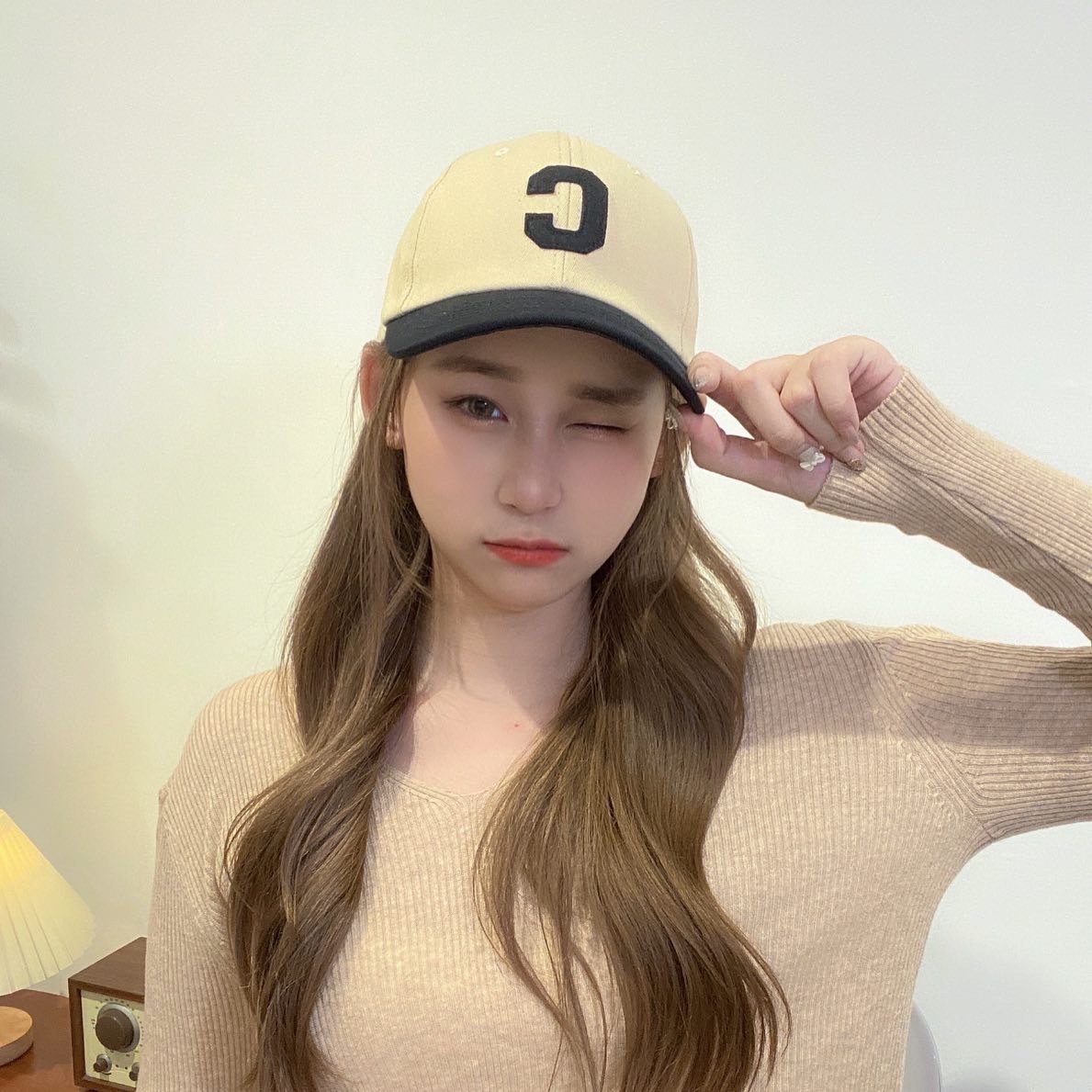 撞色C字老帽/4色