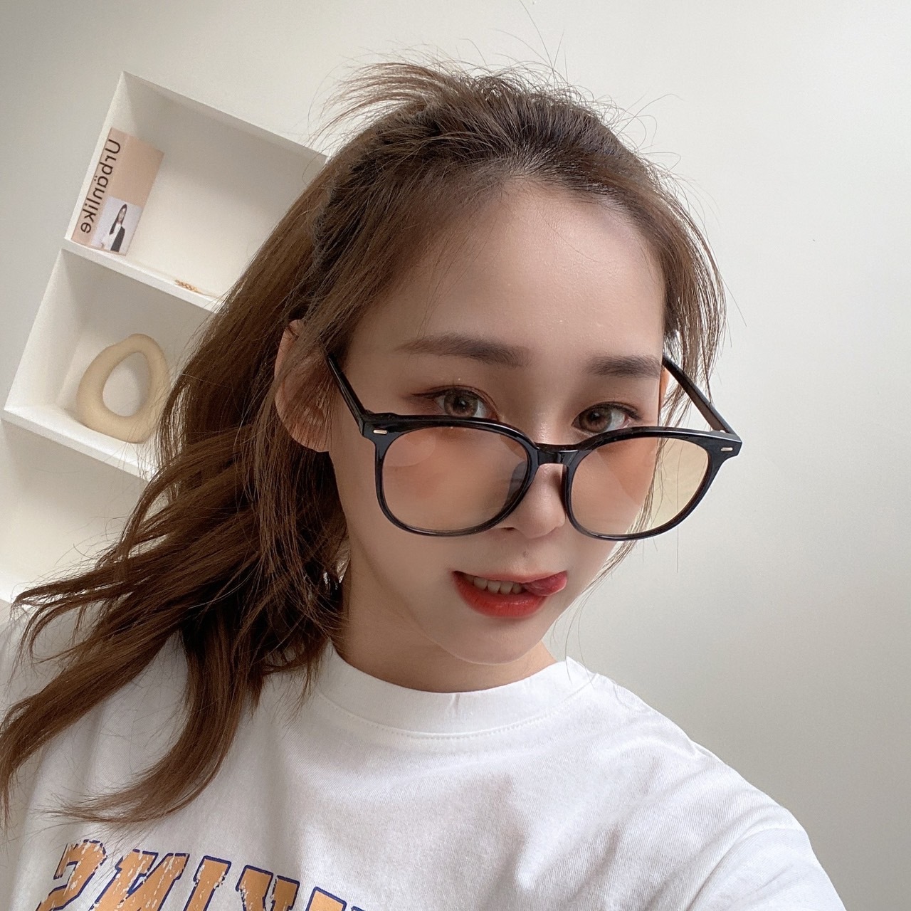 S01676886復古膠框墨鏡/二色