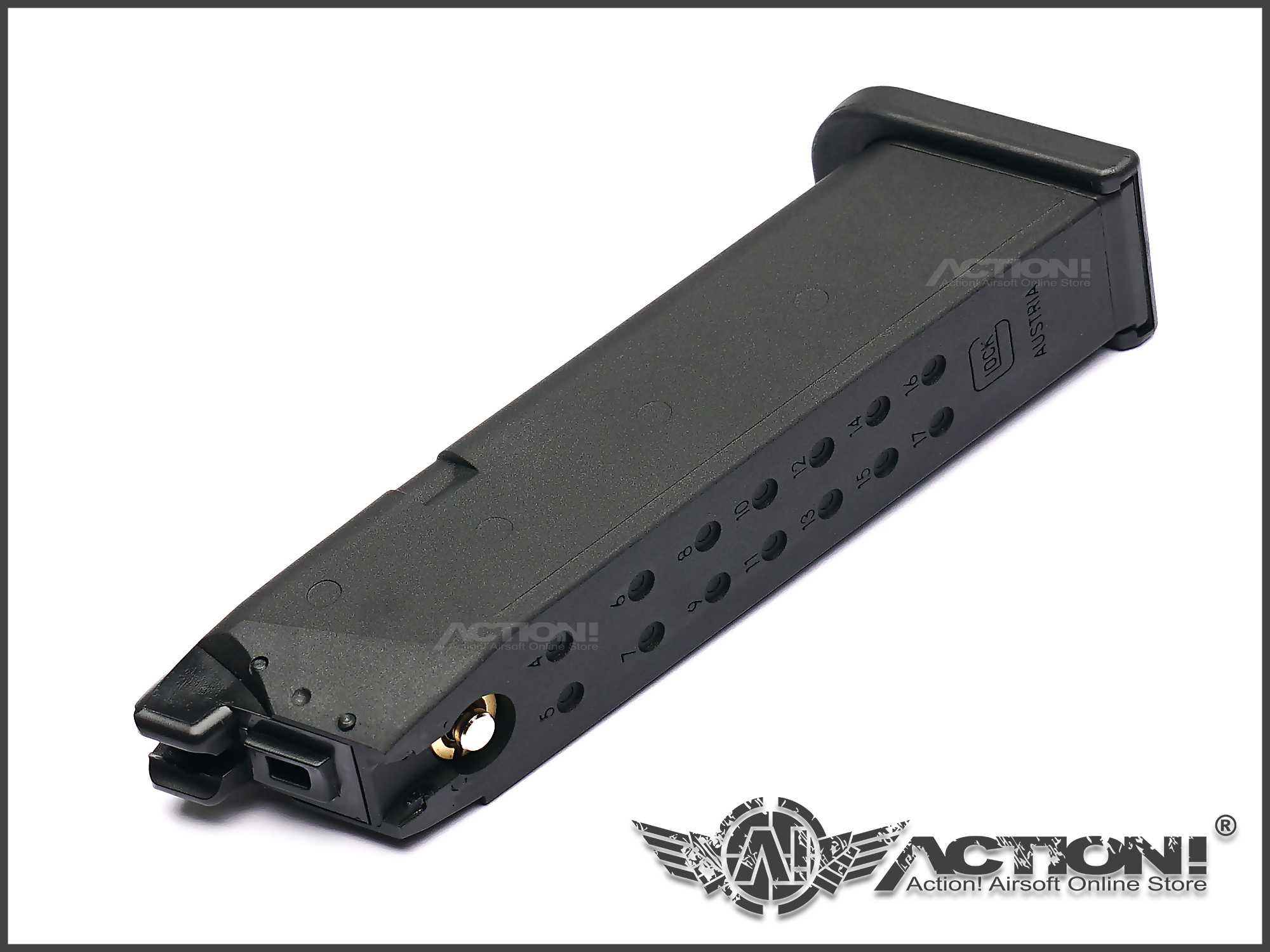 UMAREX VFC GLOCK マルイ TTI BCM マガジン MAGPUL Umarex Glock 19 Gen 5 20 Rounds Gas Magazine ( by VFC