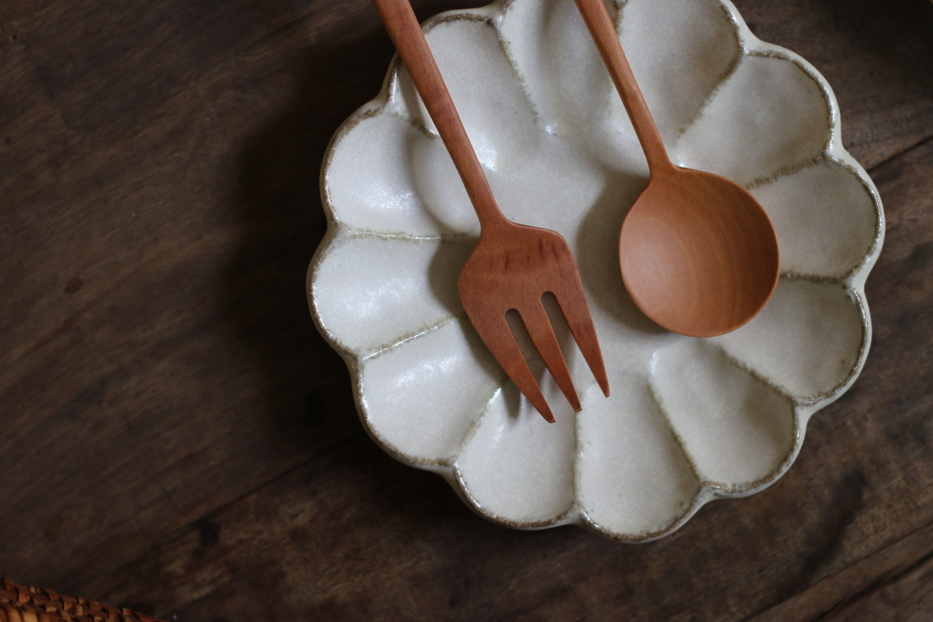 Natural Wooden Cutlery 手工原木叉匙