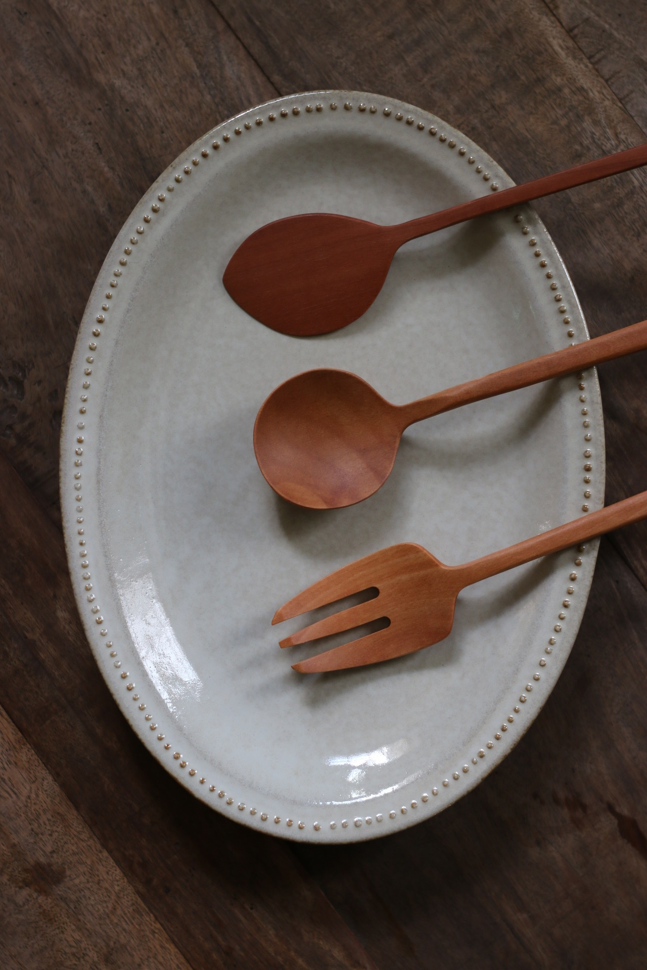 Natural Wooden Cutlery 手工原木叉匙