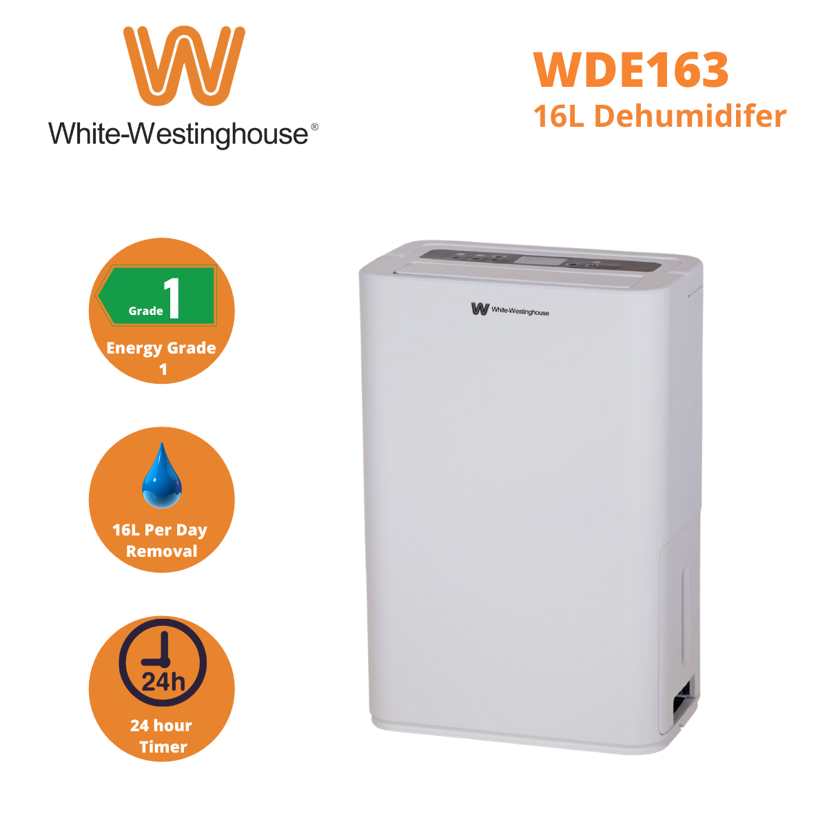 Westinghouse 威士汀 WDE163 16公升 抽濕機