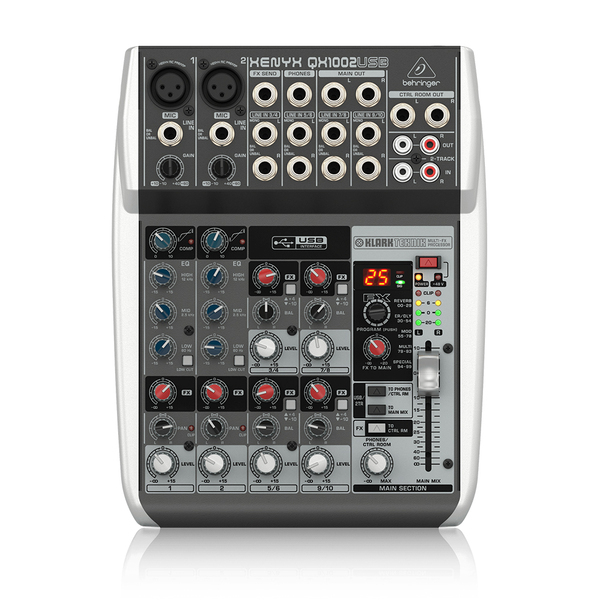 配信機器・PA機器・レコーディング機器 XENYX QX1002USB BEHRINGER 配信機器・PA機器・レコーディング機器 BEHRINGER QX1002USB