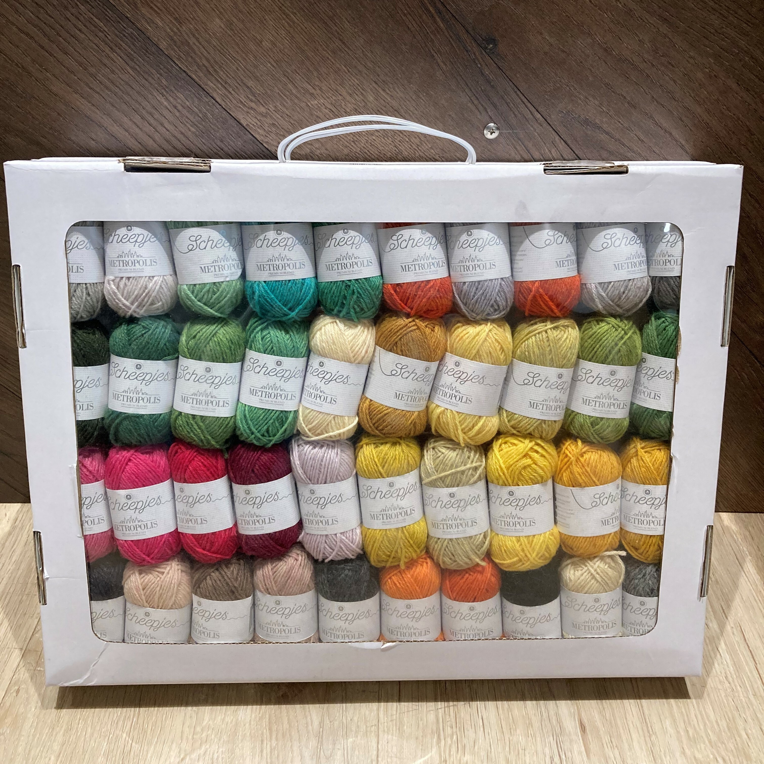 [Scheepjes] METROPOLIS都會襪線80色夢幻禮盒