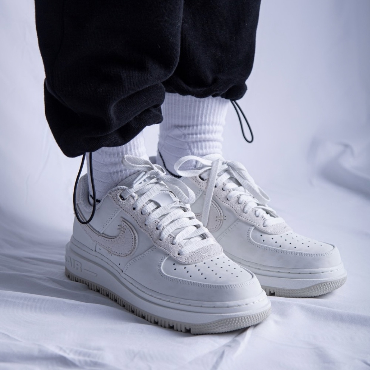 【APAIR】預購 NIKE AIR FORCE 1 Low 雪豹紋 淺灰 骨白 DD9605-100