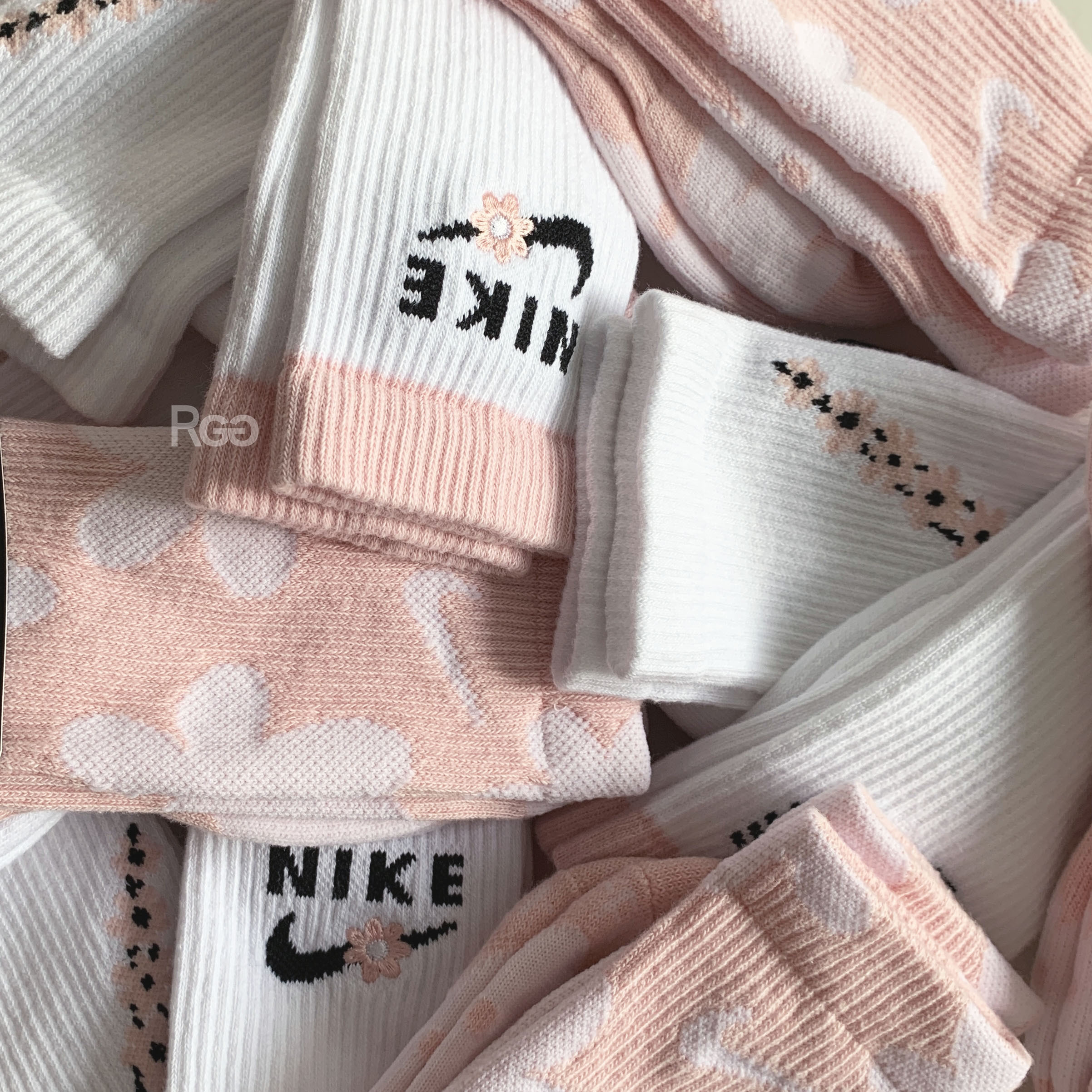 Nike Everyday Plus 日系 櫻花粉 長襪 櫻花襪 (DH6297-904)