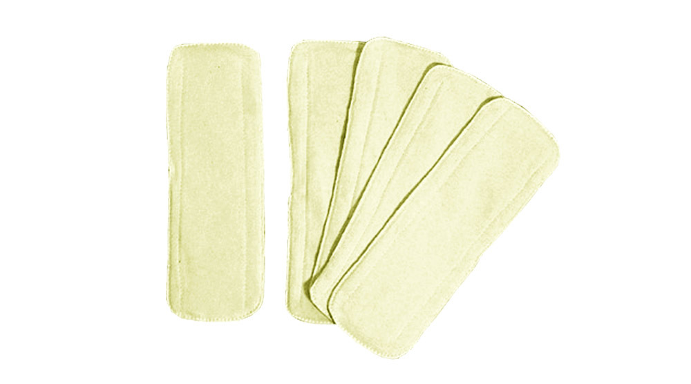 可機洗衛生巾有機棉普通流量替換棉片 x 5