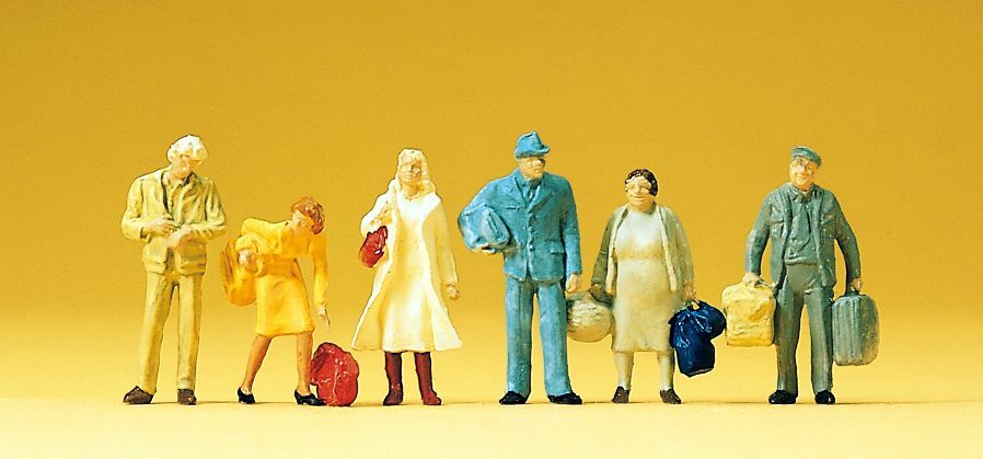 Preiser 14133 HO scale, Passengers