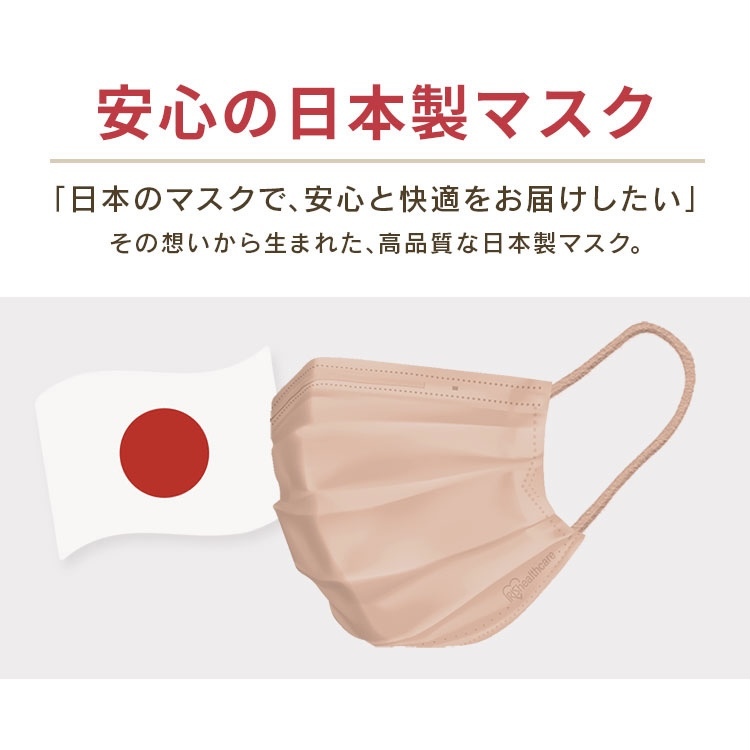[🇯🇵日本製] 日本 IRIS OHYAMA IRISHEALTHCARE 5色成人口罩