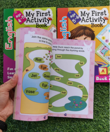 My first English activity book