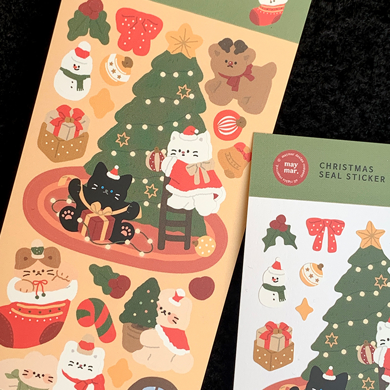 Maymar Sticker一Christmas (Korean Stationery Brand)