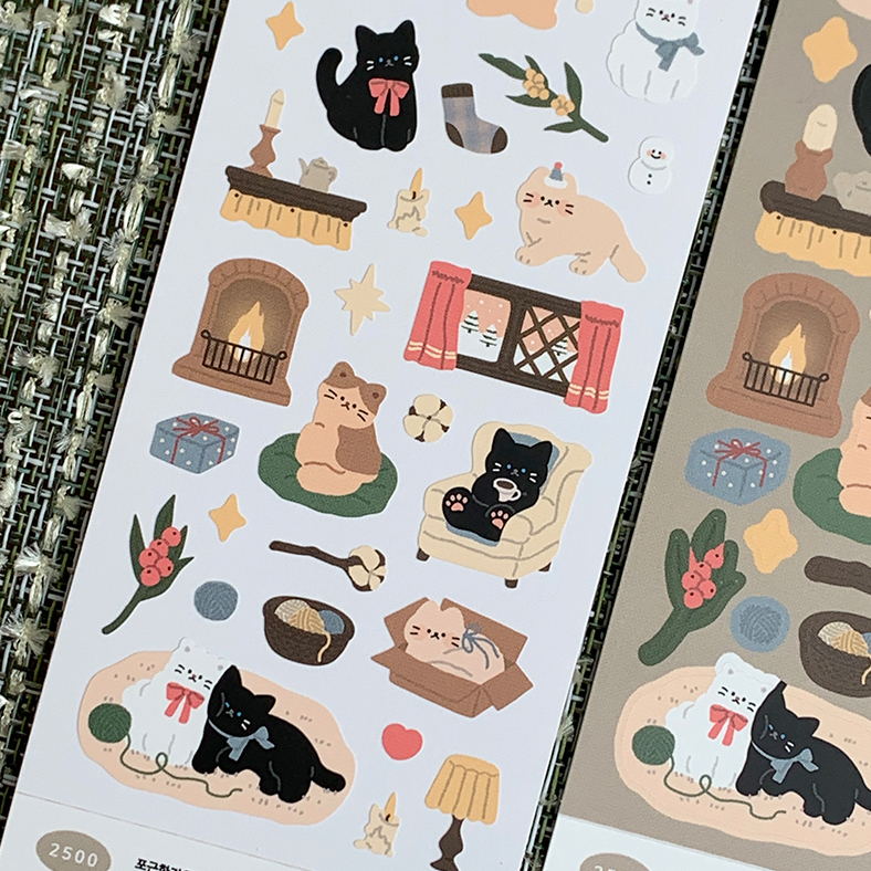 Maymar Sticker－Cozy Winter (Korean Stationery Brand)