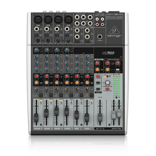 Behringer BEHRINGER XENYX 1204USB 混音器 — 三峽麥克風｜YA! 玩音樂