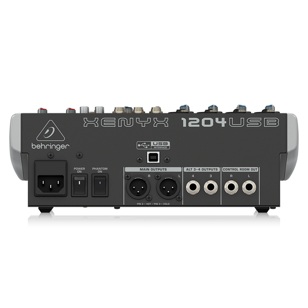 Behringer BEHRINGER XENYX 1204USB 混音器 第 4 張圖片｜三峽麥克風