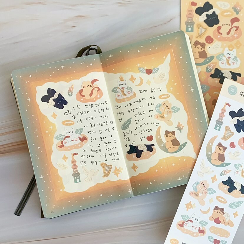 Maymar Sticker－Angel (Korean Stationery Brand)