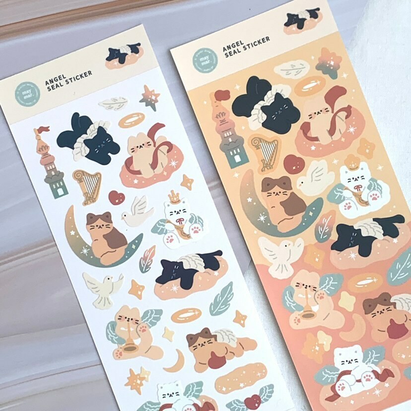Maymar Sticker－Angel (Korean Stationery Brand)