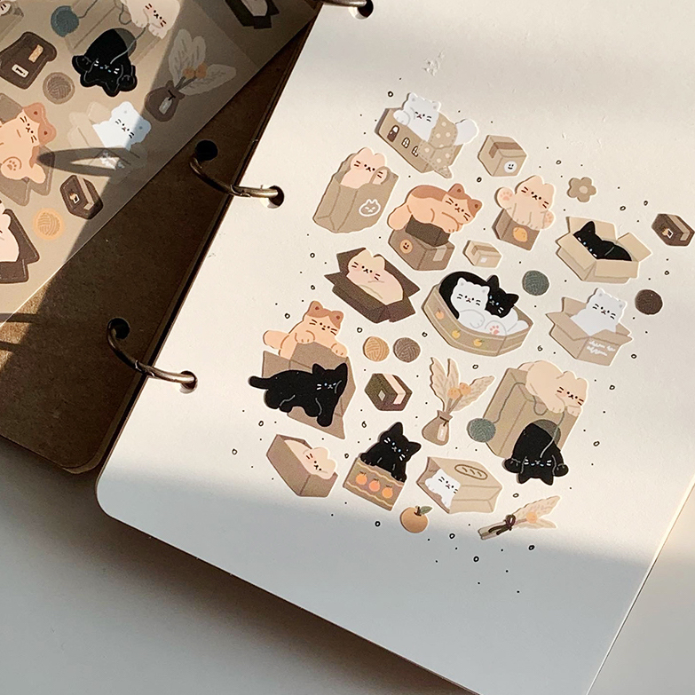 Maymar Sticker－Box (Korean Stationery Brand)