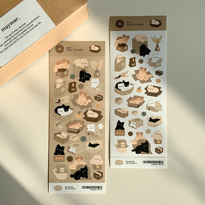 Maymar Sticker－Box (Korean Stationery Brand)