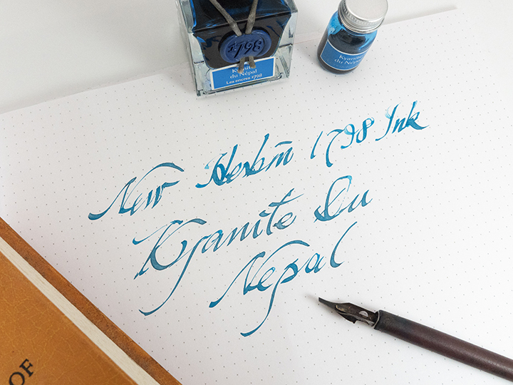 尼泊爾藍晶 1798 紀念墨水｜法國 J.Herbin