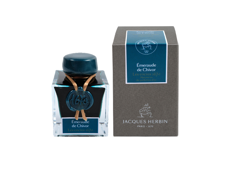 祖母綠 1670 紀念墨水｜法國 J.Herbin