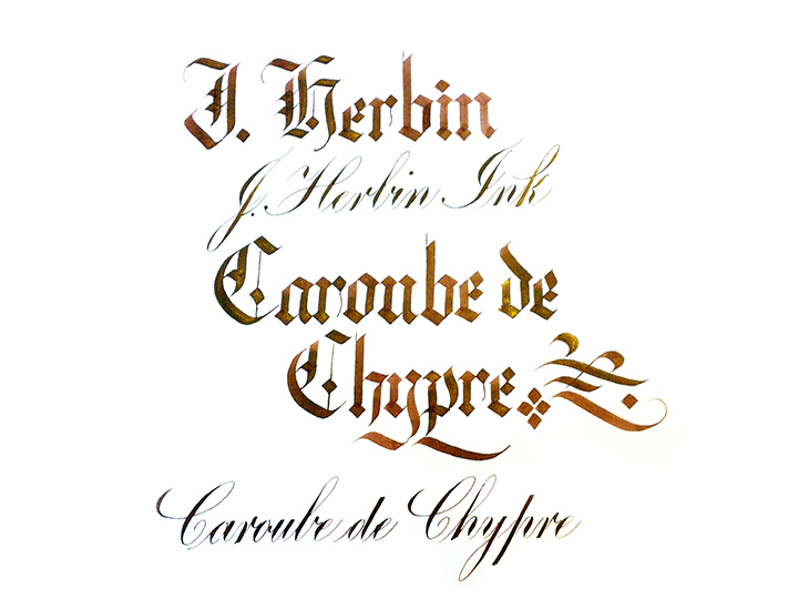角豆棕 1670 紀念墨水｜法國 J.Herbin