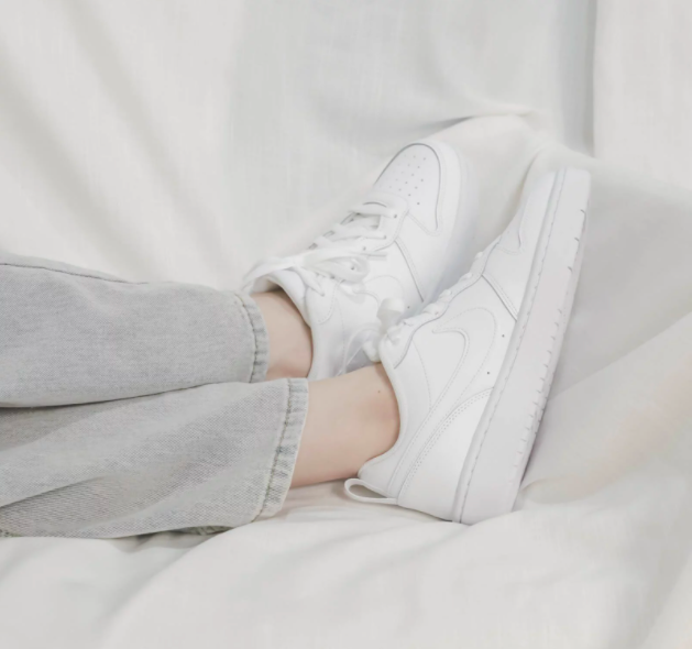 NIKE COURT BOROUGH LOW 大童女生穿＊ 百搭小白鞋