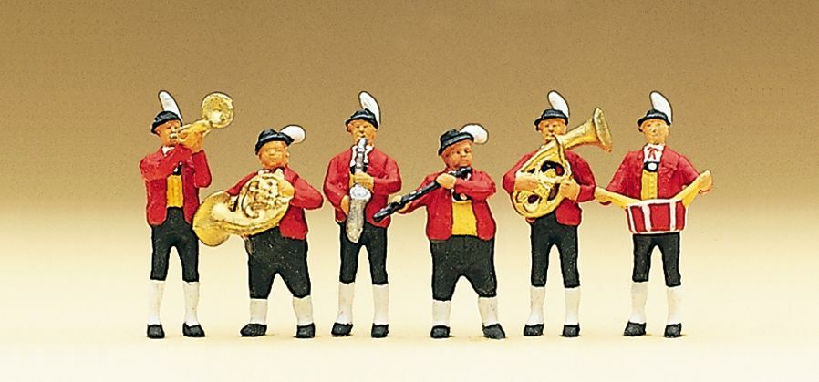 Preiser 10207 HO scale, Tyrolean traditional band 2