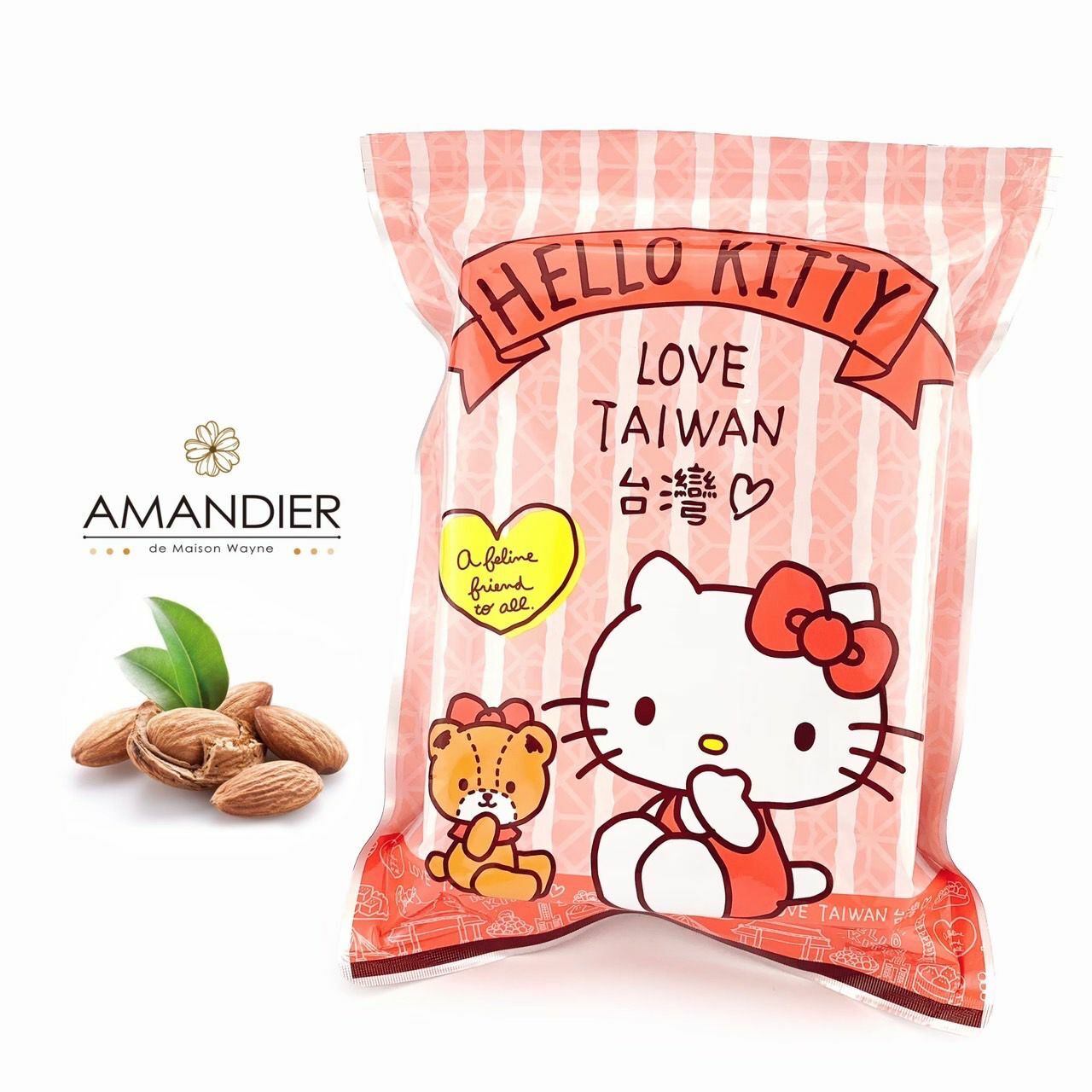 AMANDIER HELLO KITTY杏仁脆豬肉紙