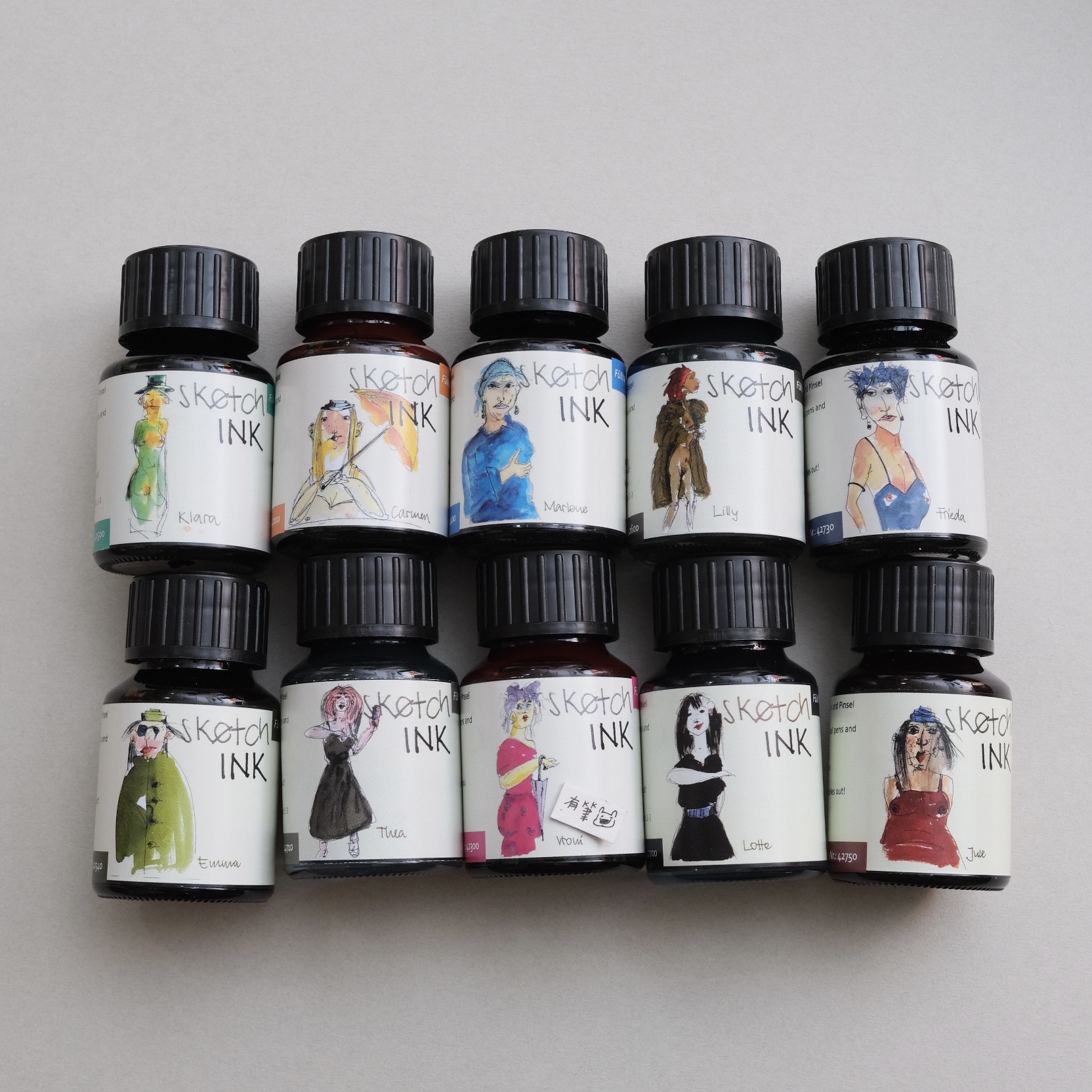 R&K 防水速寫墨水｜Rohrer & Klingner 德國