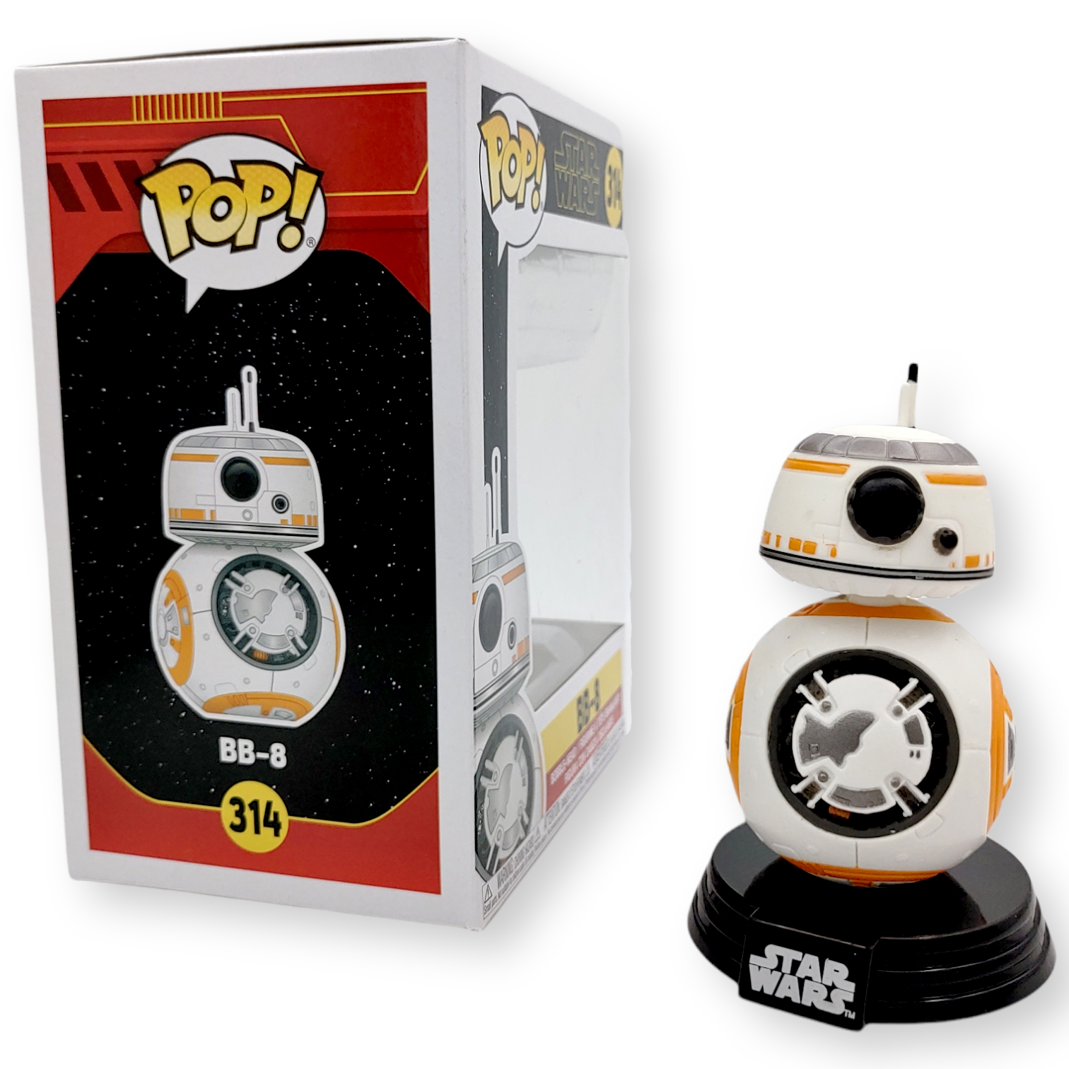 FUNKO POP<星球大戰StarWars>BB-8(灰圈)-NO.314