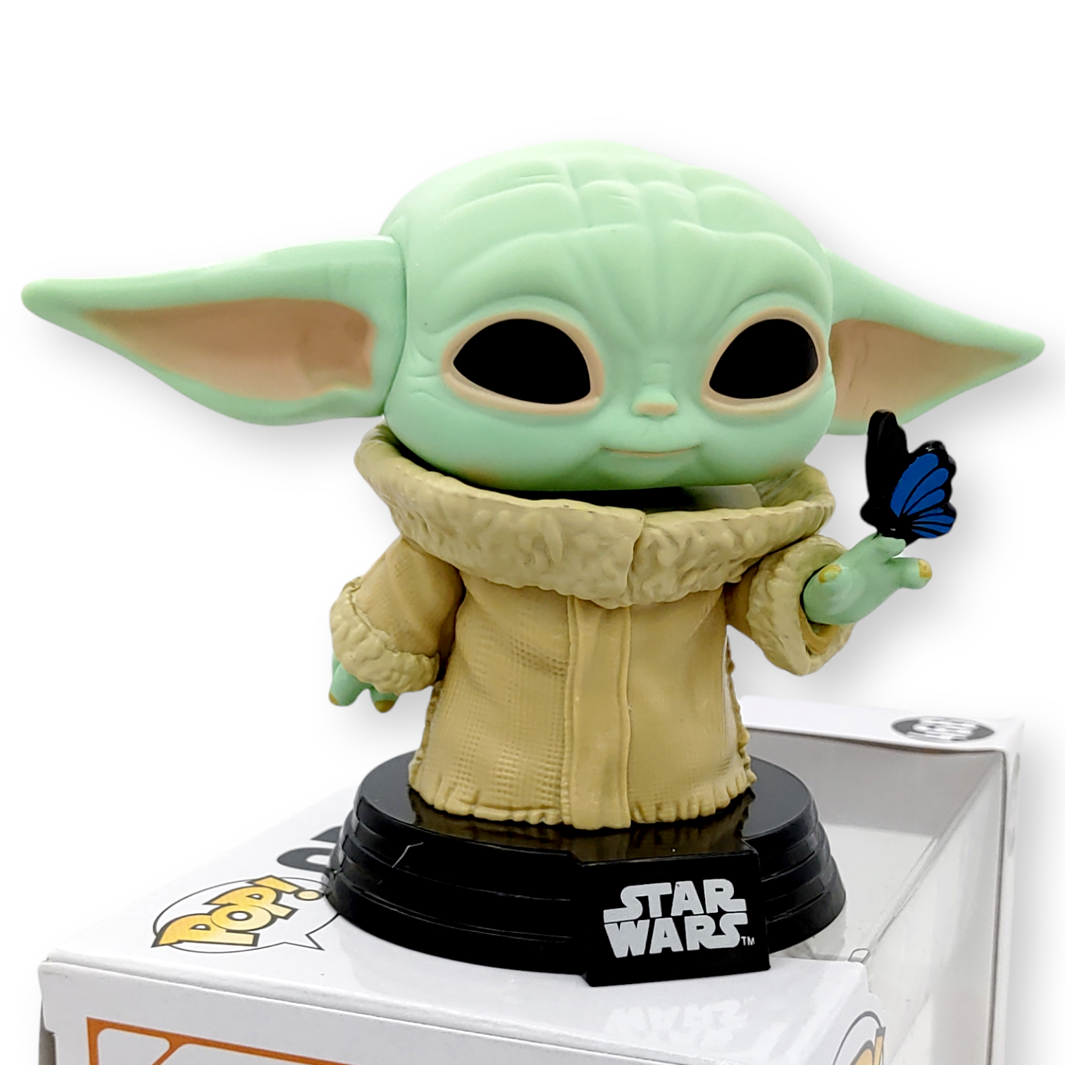 FUNKO POP<星球大戰-曼達洛人>尤達BB(蝴蝶)-NO.468