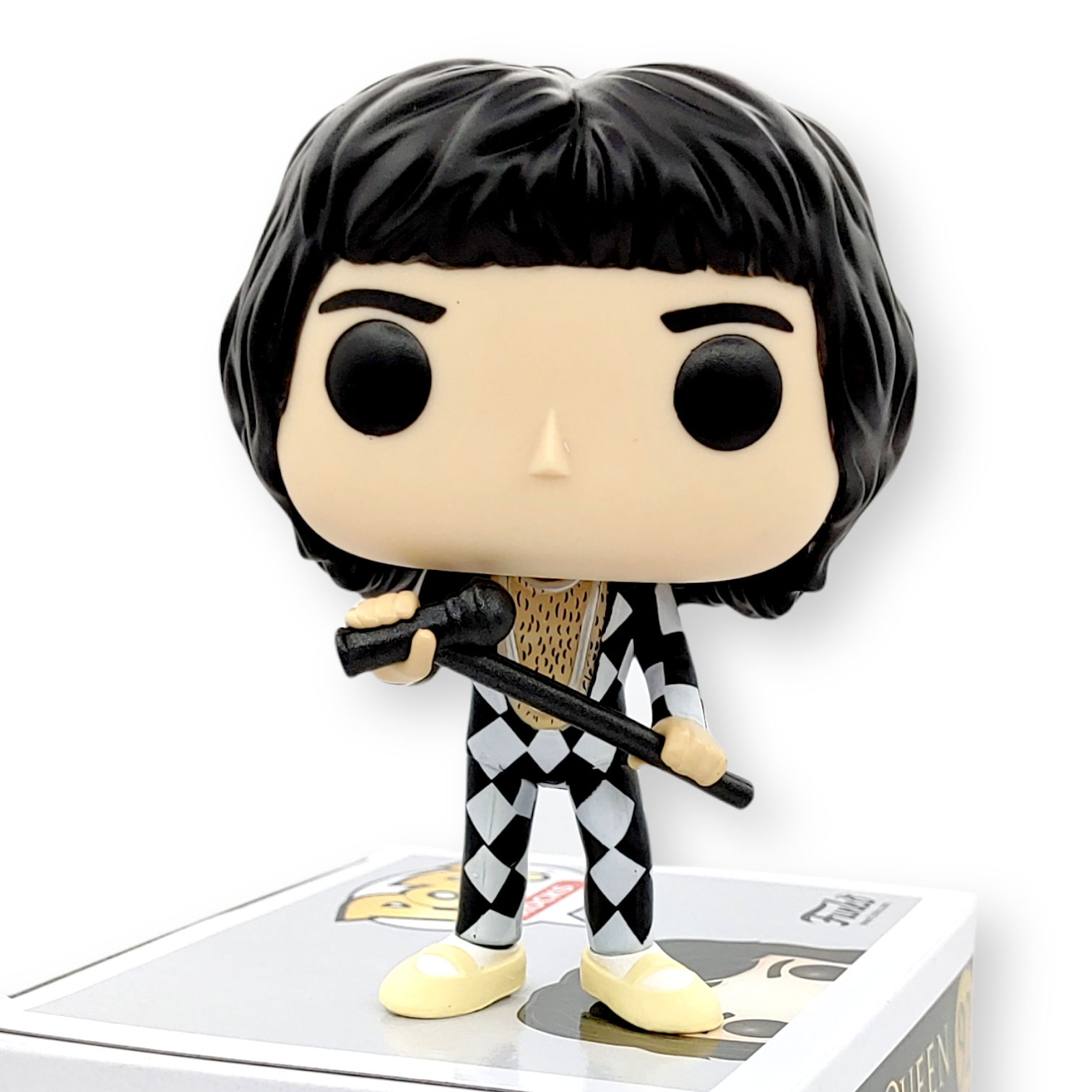 FUNKO POP Queen-Freddie Mercury(格仔衫)-No.92