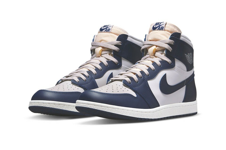 -(B12)-AIR JORDAN 1 RETRO HIGH 85 "COLLEGE NAVY"-BQ4422 400