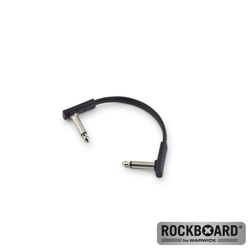 Rockboard Flat Patch Cable Black 扁頭 效果器短導線