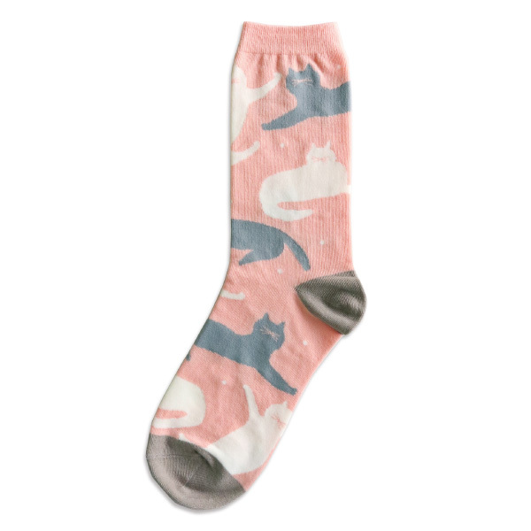 GreenFlash Garapago Socks Series | Cat (Japanese Design Brand)
