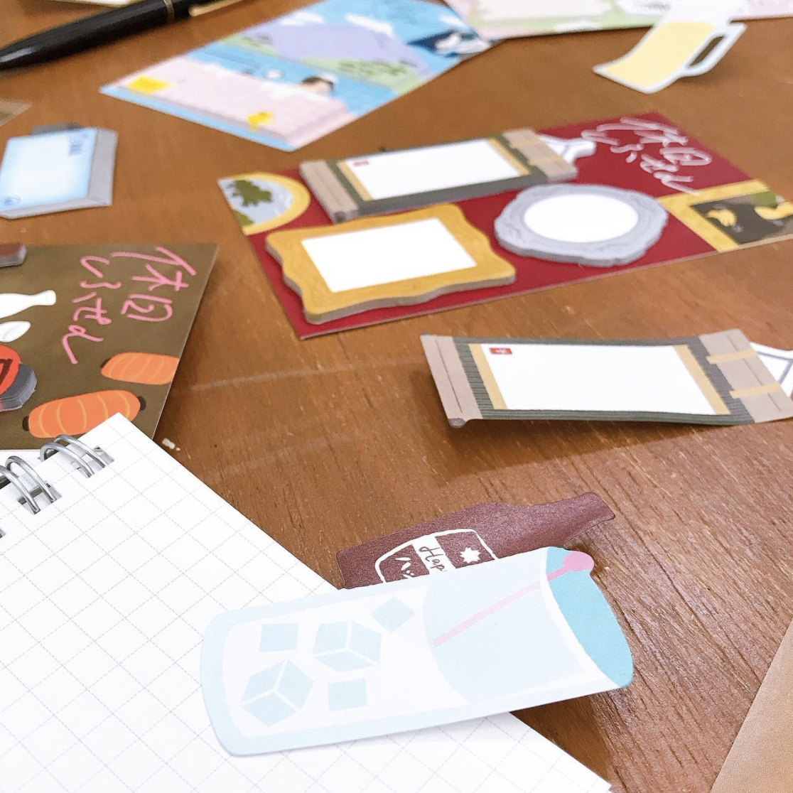 GreenFlash Sticky Note－Holiday Series (Japanese Stationery Brand)