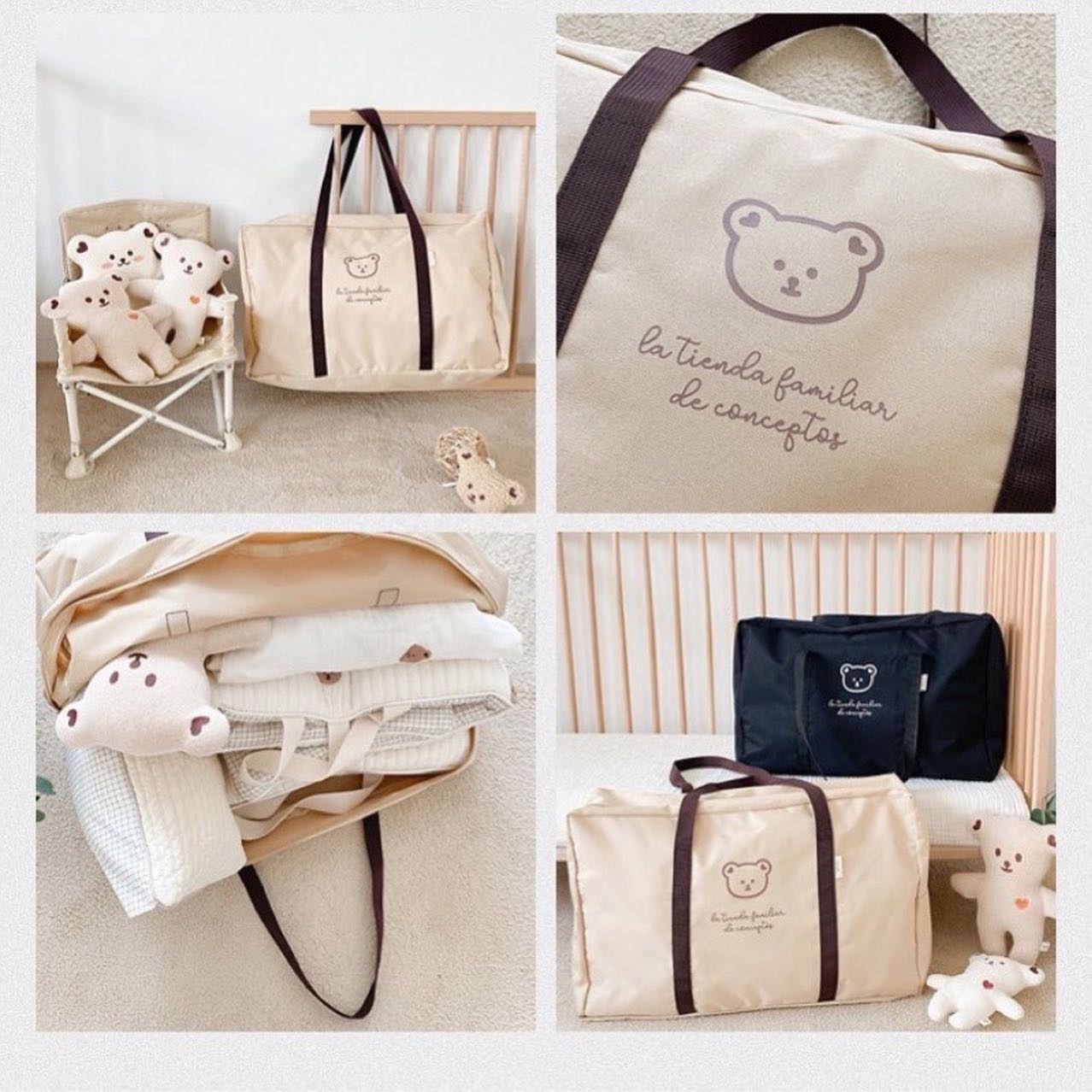 無敵QQ熊熊棉被收納袋