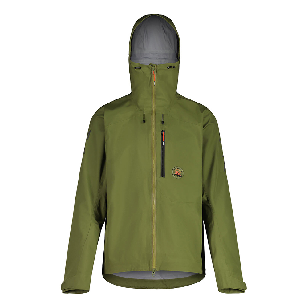 【Maloja】男專業GORE TEX INFINIUM防風抗水透氣3層連帽外套 / 22MA33201-[綠]