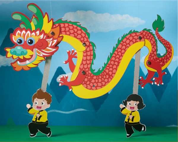 DIY新年舞龍材料包 M6255